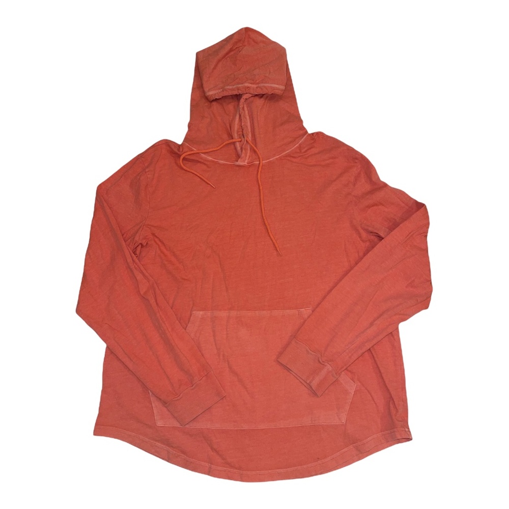 Original Use Orange Tengerine 100% Cotton Women's Hoodie Size Large